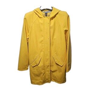 Fahsyee Yellow Raincoat Women's Large